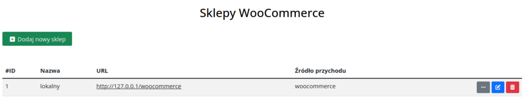 WooCommerce - sklepy